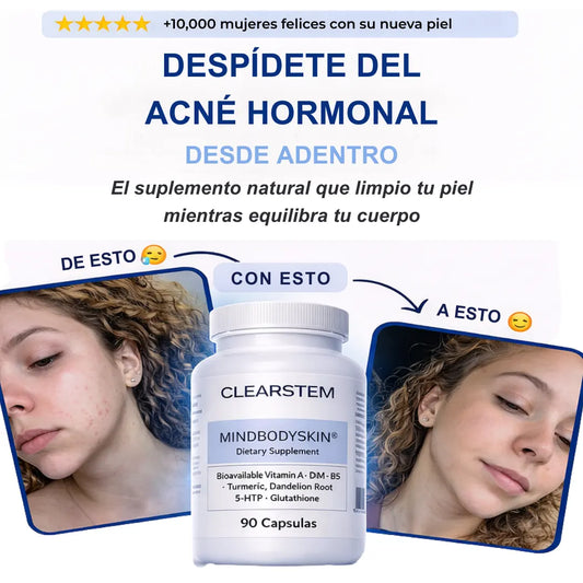 Clearstem™ – Combate el Acné, Reduce Brotes y Mejora tu Piel Desde la Raíz