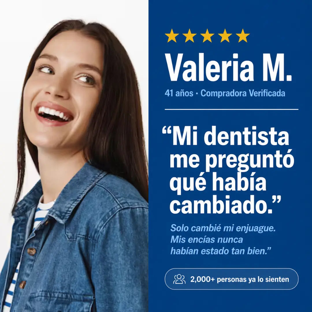 MOUTHWASH — Limpieza profunda en 30 segundos
