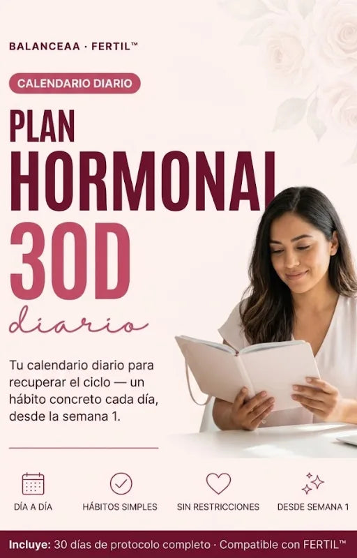 Calendario Diario - Plan Hormonal 30D