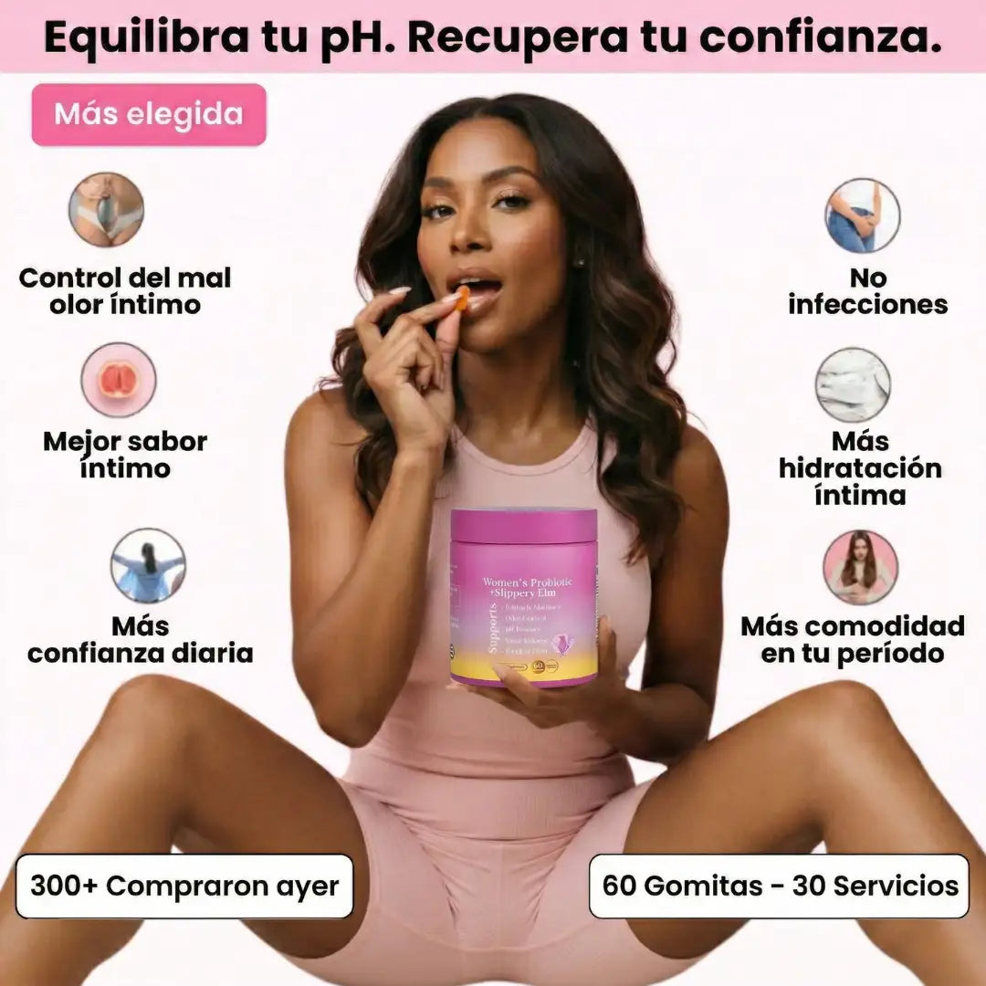 HerBiotic™ | Controla el mal olor y restaura la humedad íntima