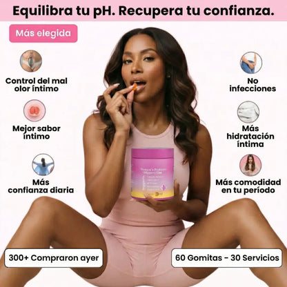 HerBiotic™ | Controla el mal olor y restaura la humedad íntima