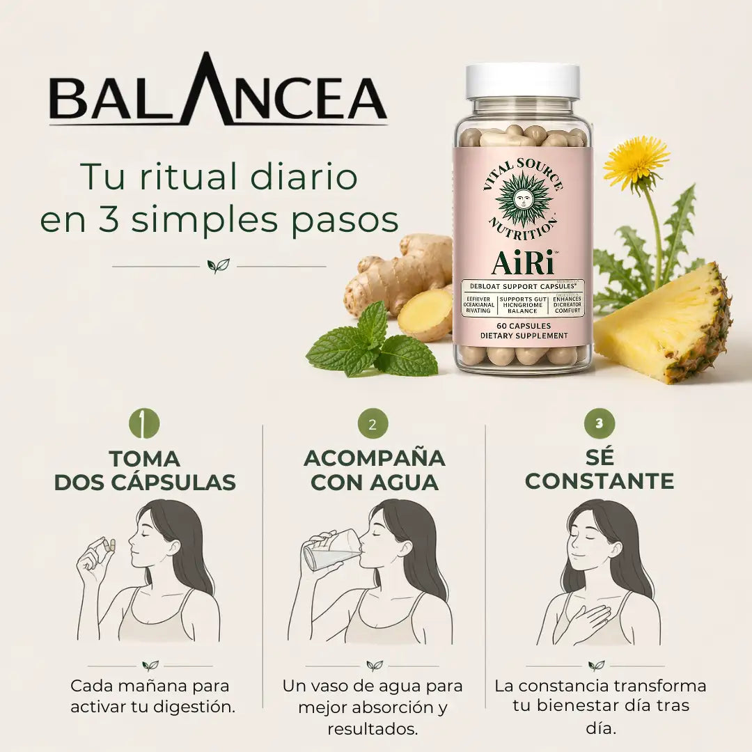 AiRi – Elimina la hinchazón y deja de sentirte inflamada todo el día