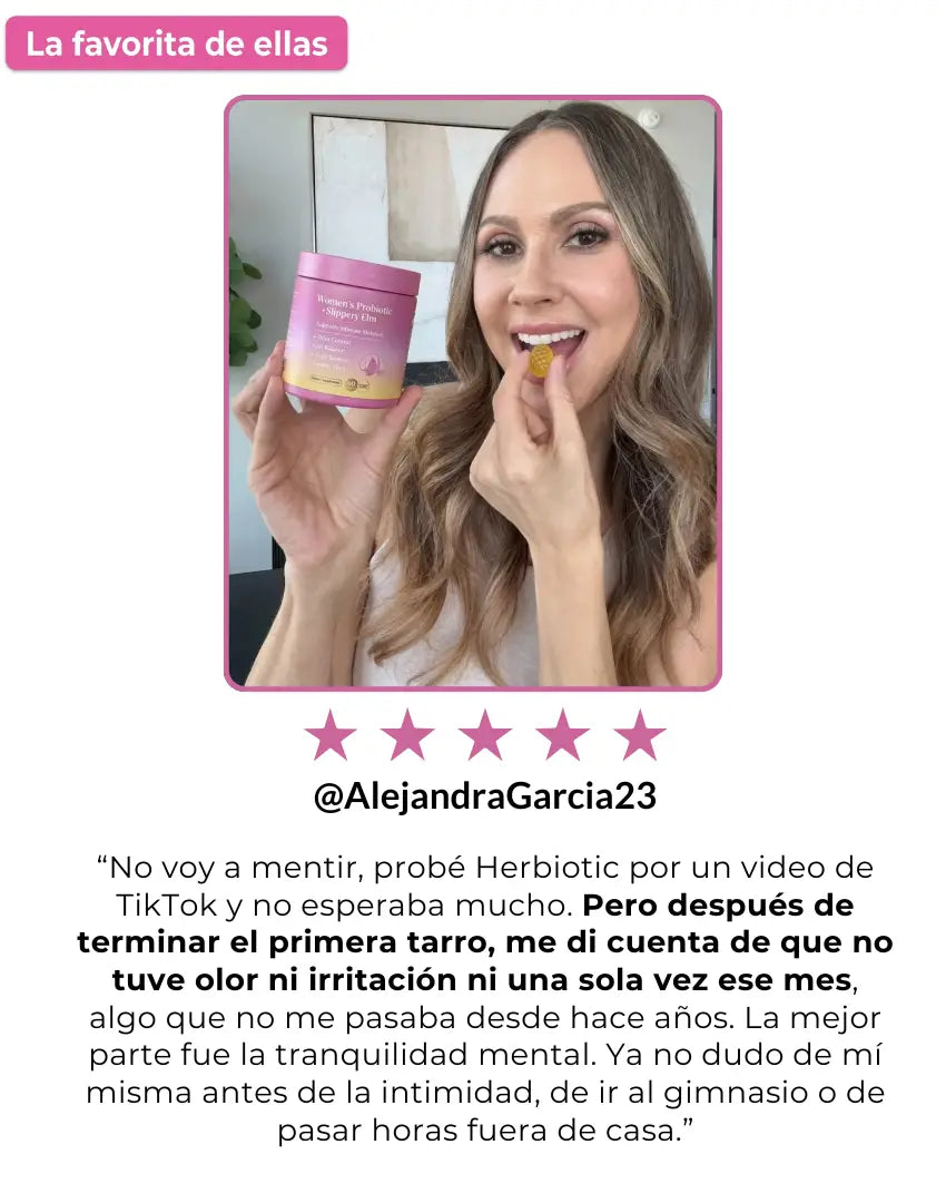<p>Tu cambio con HerBiotic™ empieza desde adentro</p>