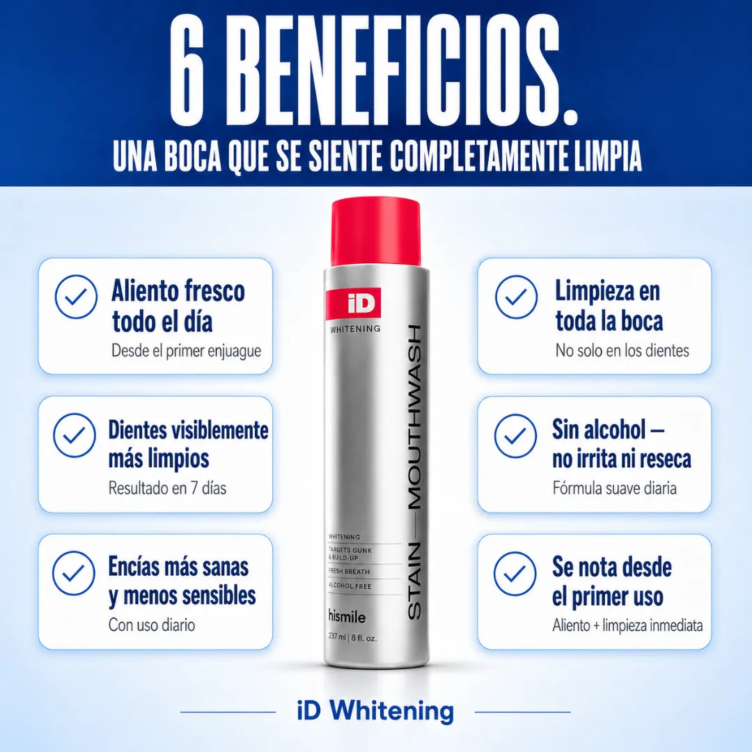 MOUTHWASH — Limpieza profunda en 30 segundos