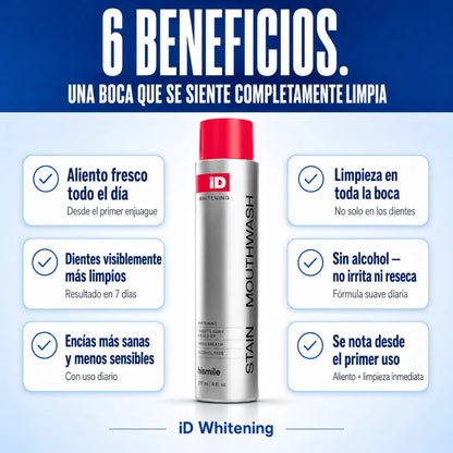 MOUTHWASH — Limpieza profunda en 30 segundos