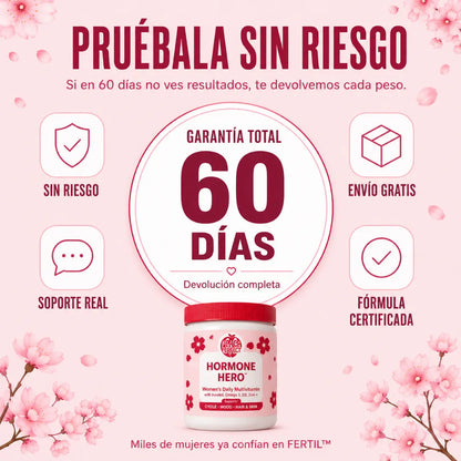 FERTIL™ — Equilibra tus Hormonas, Optimiza tu Fertilidad