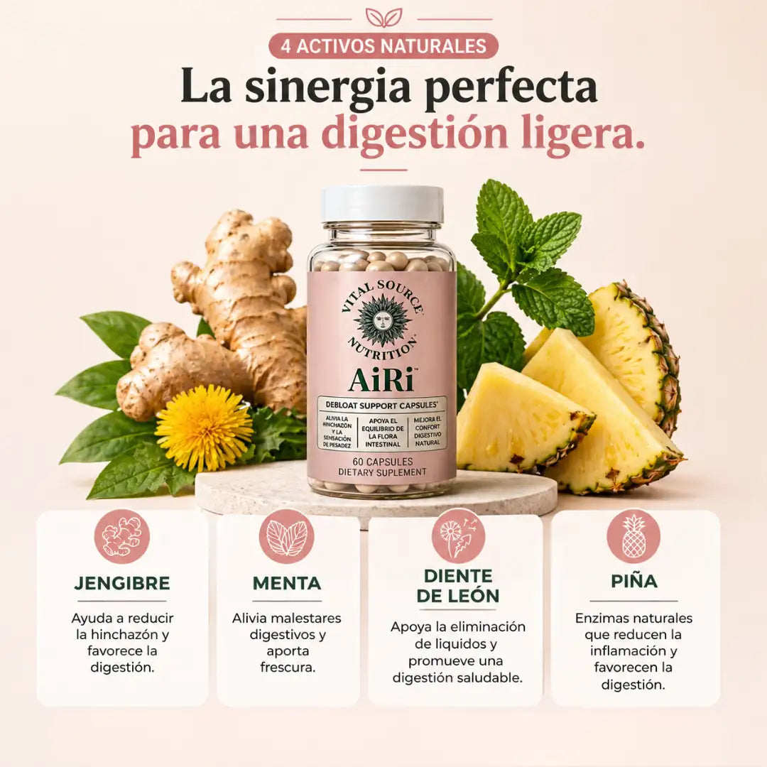 AiRi – Elimina la hinchazón y deja de sentirte inflamada todo el día