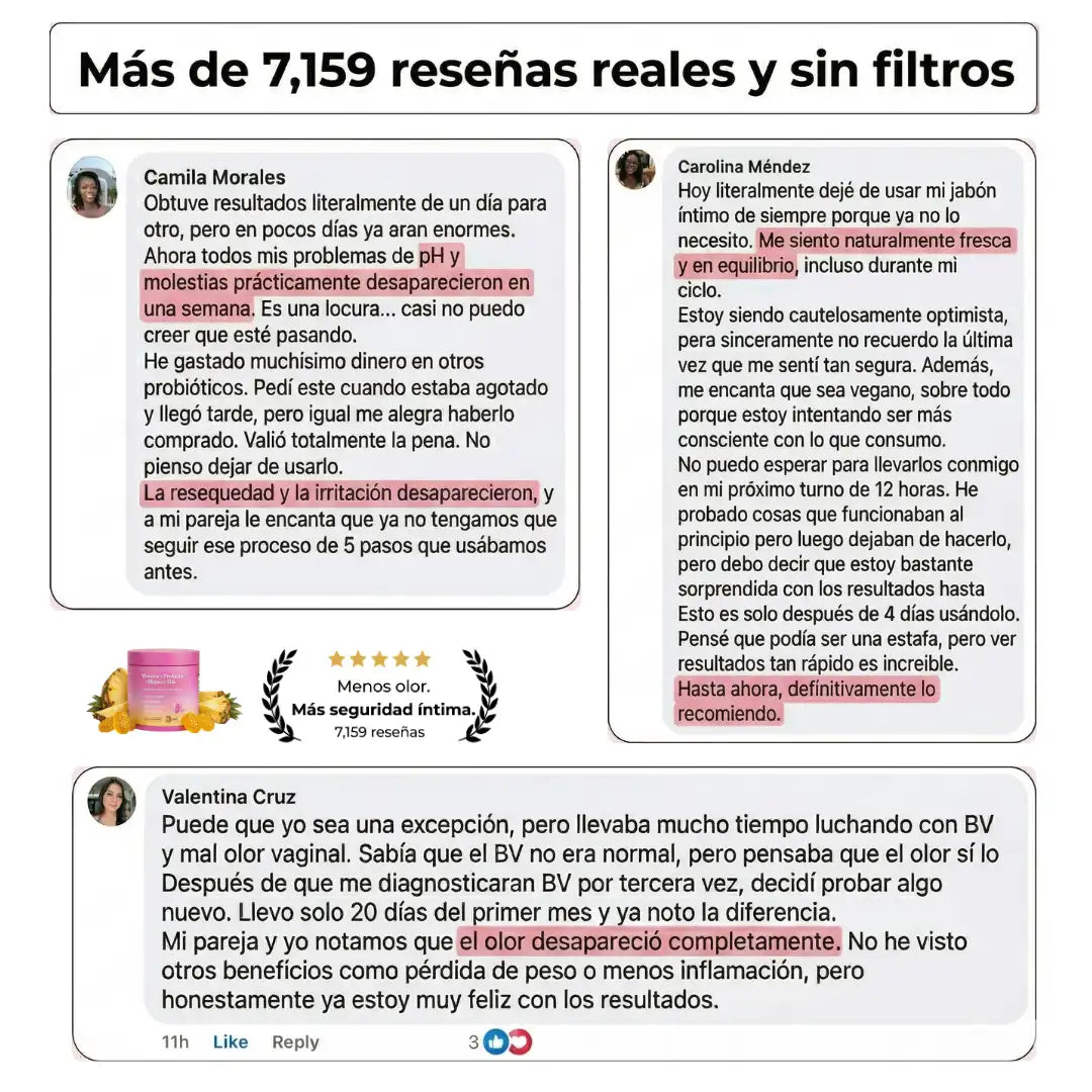 HerBiotic™ | Controla el mal olor y restaura la humedad íntima