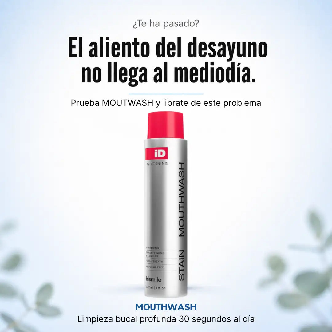 MOUTHWASH — Limpieza profunda en 30 segundos
