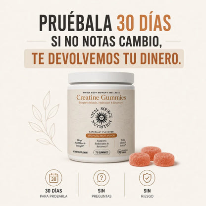 GOMFIT™ — Creatina en gomita para glúteos más firmes