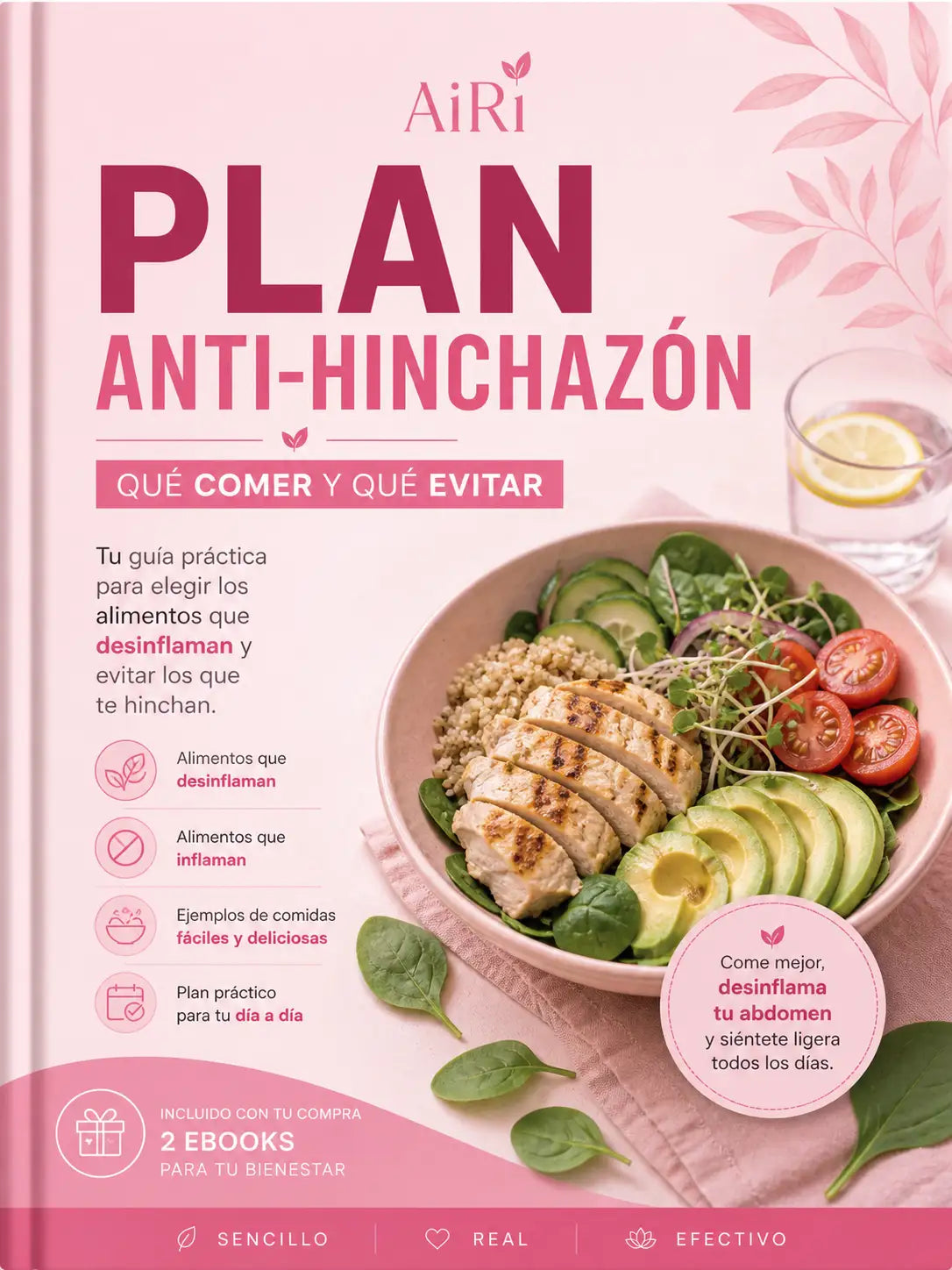 Plan Anti-Hinchazón Qué Comer y Qué Evitar