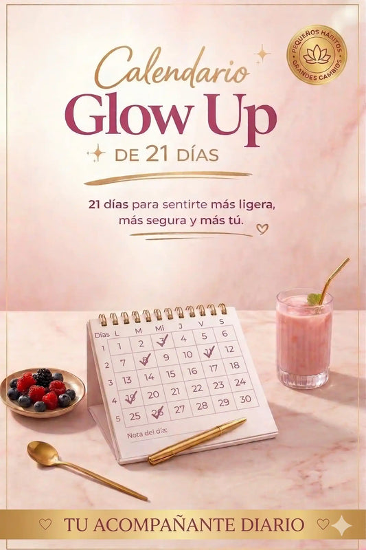 Calendario Glow Up 21 Días