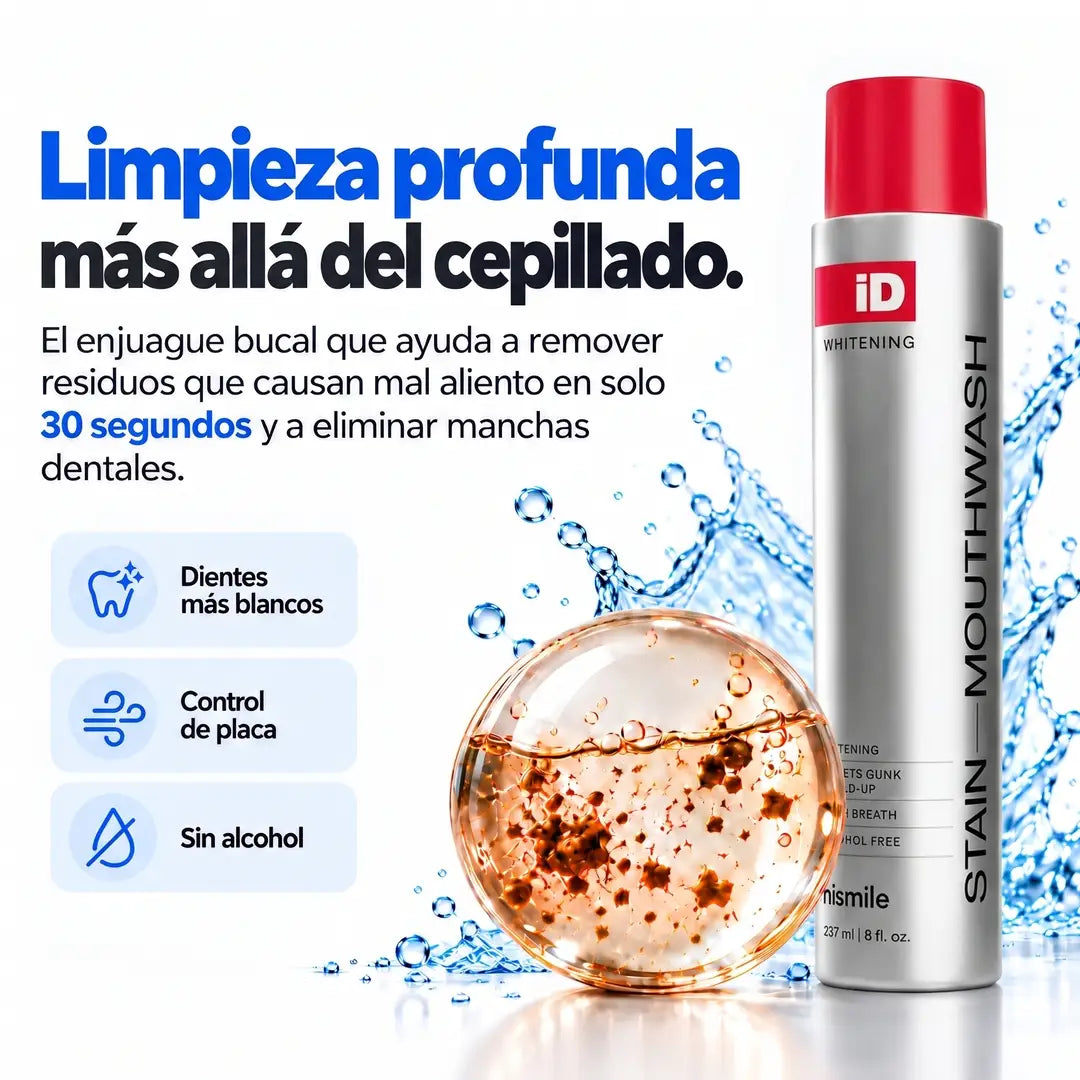 MOUTHWASH — Limpieza profunda en 30 segundos
