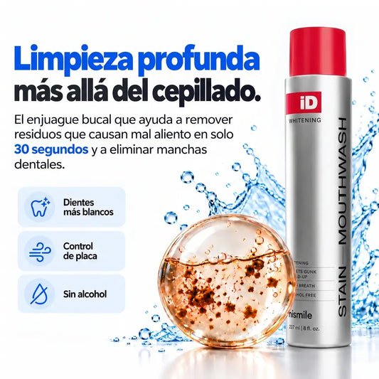 MOUTHWASH — Limpieza profunda en 30 segundos